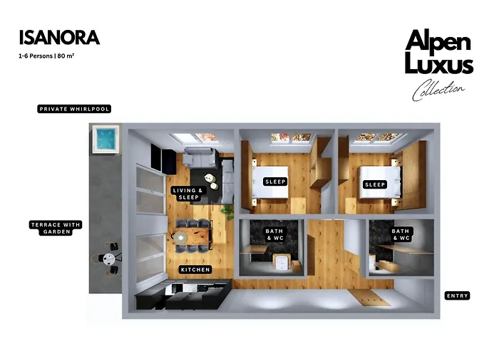 Isanora - By Alpenluxus Collection * Fügen